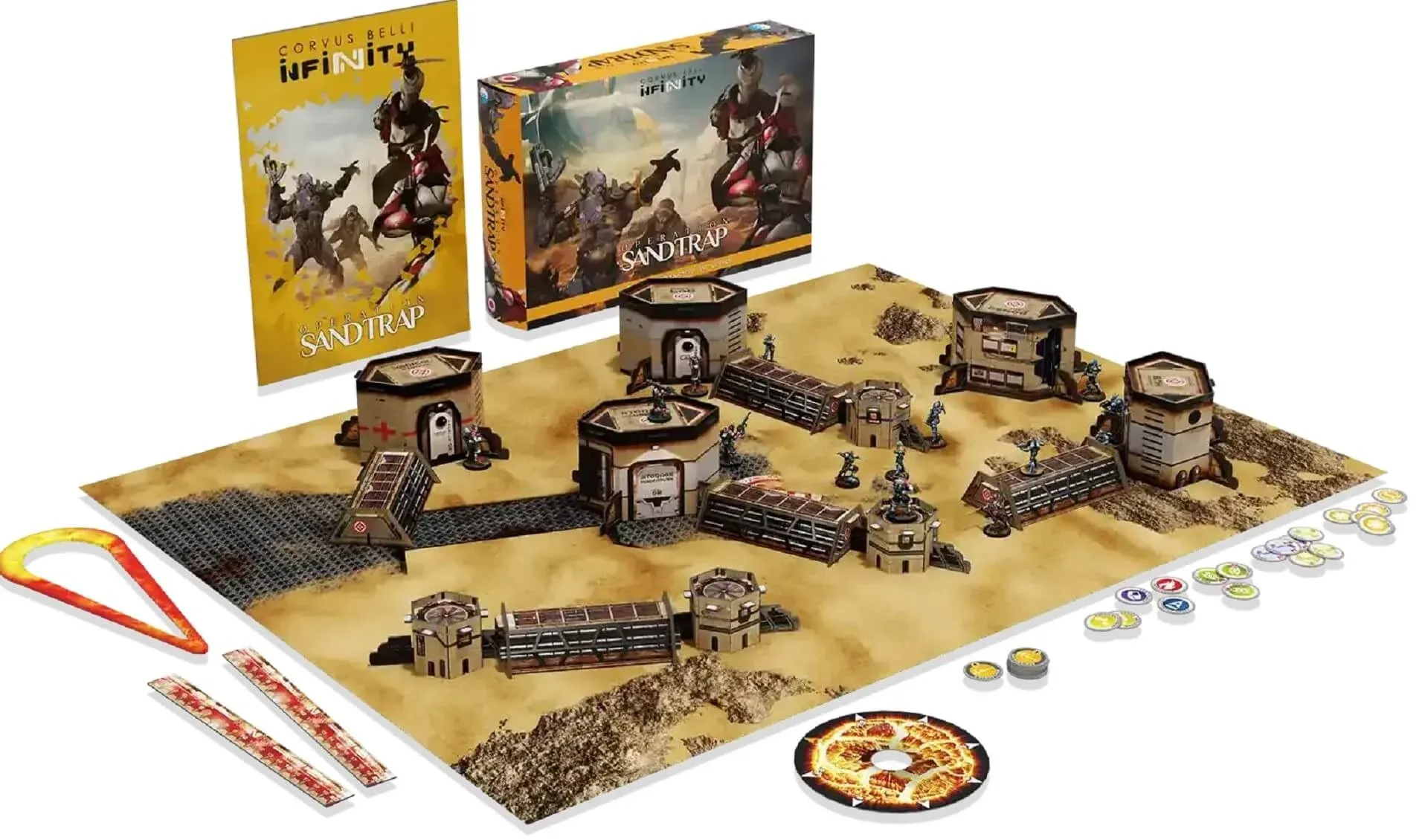 Infinity - Operation Sandtrap by Corvus Belli